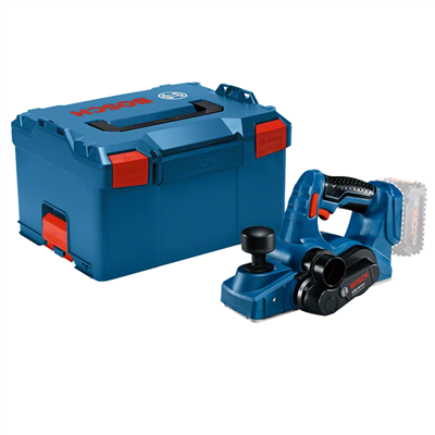 Rabot sans fil Bosch GHO 18V-LI - largeur rabotage max 82 mm - en coffret L-Boxx sans batterie ni chargeur