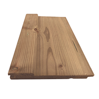 Bardage à emboîtement Treignac en sapin du Nord traité classe 3 marron - 180 mmx27 mm - longueur 4,20 m