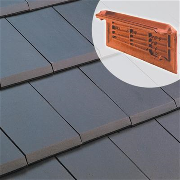 Tuile de rive indiv. droite à emb. - 200