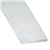 Profilé plat aluminium brut - largeur 40 mm - épaisseur 2 mm - longueur 2 mètres