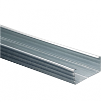 Fourrure d'ossature métallique Knauf CD 60 pour cloison et plafond - long. 4,00 M