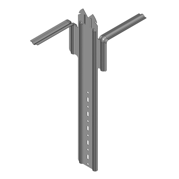 Suspente pour panneau isolant Rockcomble Évolution - longueur 265,0 MM - Boîte de 25