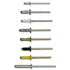 rivet pop: aveugle, alu, inox