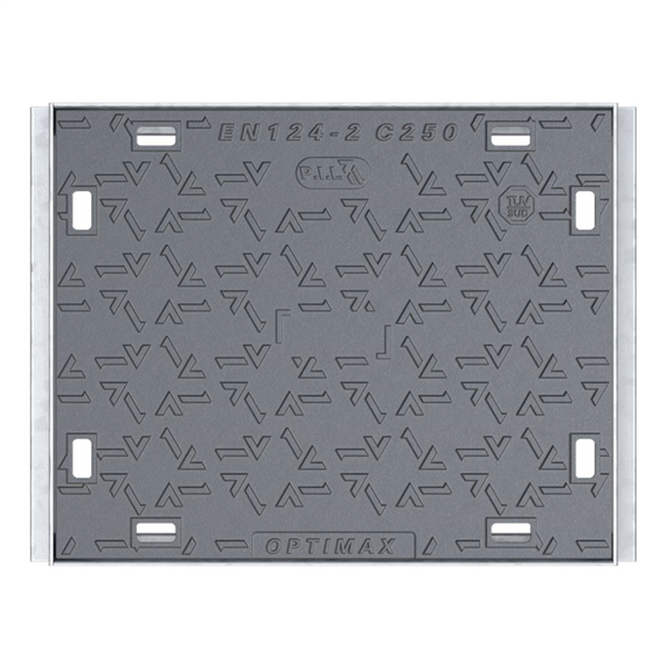 CADRE ET TAMPON FONTE TELECOM C250 L1T SANS LOGO TELECOM