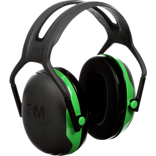 Casque antibruit 3M Peltor X1A SNR 27 dB coloris vert