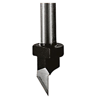 Fraise à graver queue de 8 HW S8 diametre 11/60°