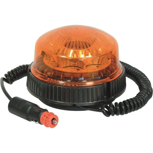 Gyrophare SODIFLASH 8 LED rotatif magnétique prise allume-cigare