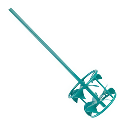 Turbine de malaxage Collomix DLX pour matériaux semi-fluides - emmanchement M14 - Ø 120 MM - Longueur 590 MM