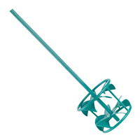 Turbine de malaxage Collomix DLX pour matériaux semi-fluides - emmanchement M14 - Ø 120 MM - Longueur 590 MM