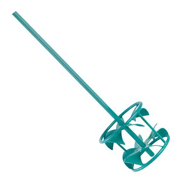 Turbine de malaxage Collomix DLX pour matériaux semi-fluides - emmanchement M14 - Ø 120 MM - Longueur 590 MM