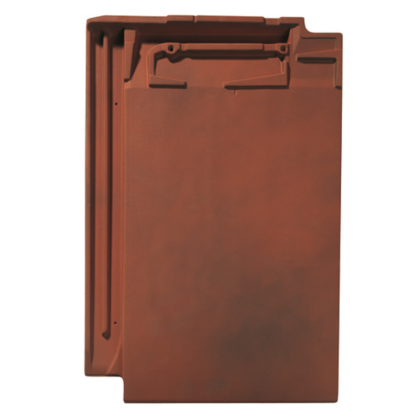 Tuile en terre cuite grand moule aspect plat - Signy -