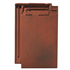 Tuile en terre cuite grand moule aspect plat - Signy -