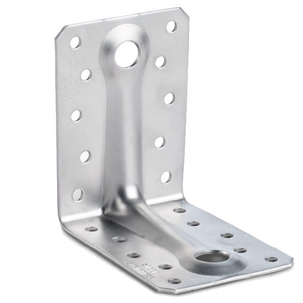 Équerre de structure en inox ABR9020S 65x88x88 mm épaisseur 2 mm