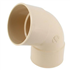Coude femelle/femelle Nicoll pour tube de descente - Angle 67°30 - Diamètre 100 mm - Techtan Sable
