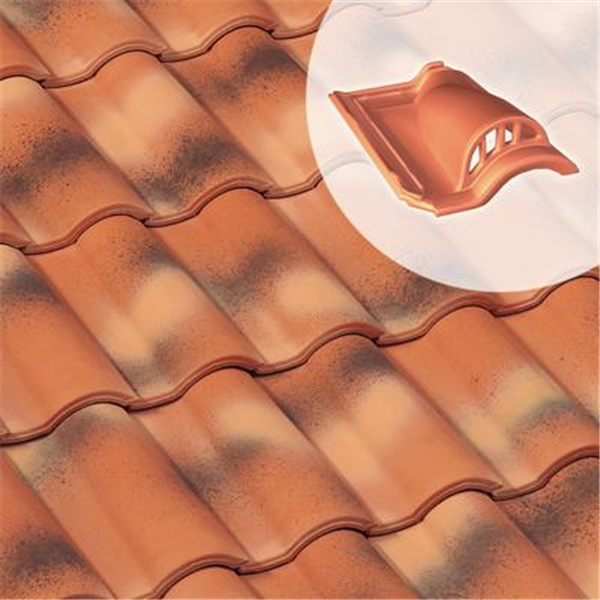 Tuile chatière grillagée Gallo Romane (GL111) - ouverture 21 cm² - Silvacane xahara