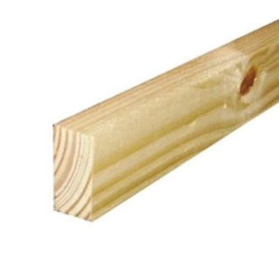 Liteau en douglas raboté - Traité Classe 2 - 50 MM x 18 MM - longueur 4,00 M