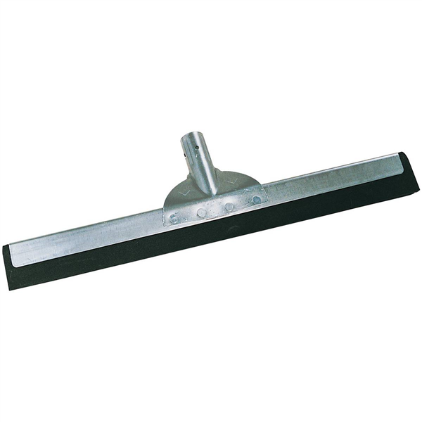 Raclette de carreleur métallique Taliaplast avec lame double en mousse et douille Ø 24 mm - longueur 75 cm