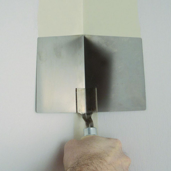 Couteau à enduire angle intérieur pour coins de murs - Maxxgrip Hyde - lame acier inoxydable