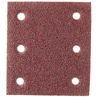 Patin auto-agrippant 102 x 114 mm Sidamo grain 80 6 trous - lot de 5