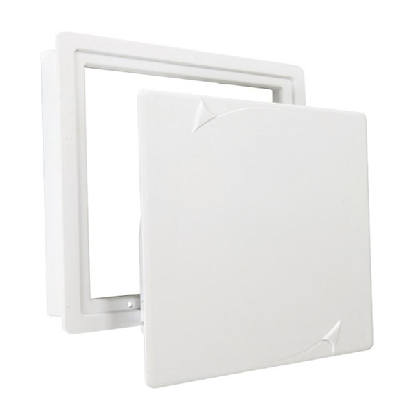 Trappe de visite Nicoll - Dimensions encastrables 270 x 270 mm - À visser - Polystyrène -  Blanc