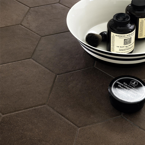 Carrelage intérieur en grès cérame émaillé effet ciment Rewind - 21,0 cm x 18,0 cm - ép. 9,50 mm - Corda