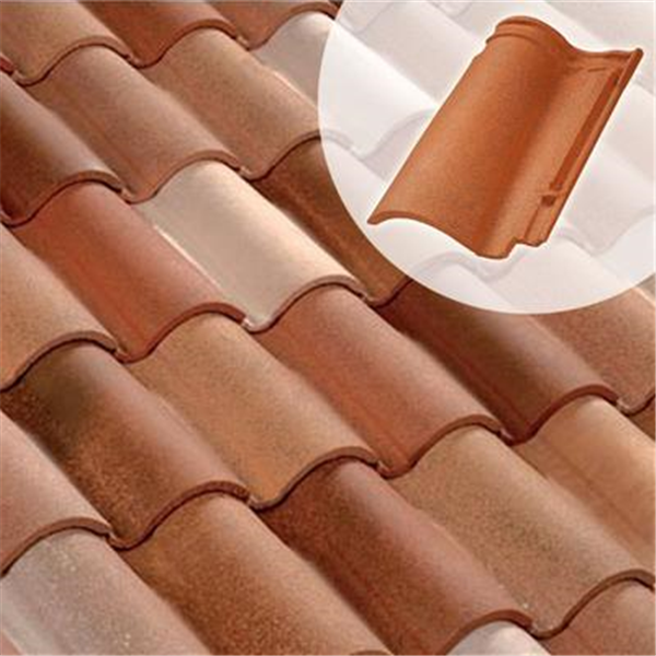 Tuile DC12 - Double Canal 12 double emboitement Terreal 1DG - Panaché foncé