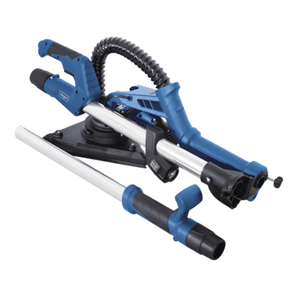 Ponceuse à bras vibrante circulaire pour plâtre 710W - 2 plateaux - DS930 scheppach