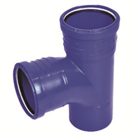 T 87,5° SIMPLE MF DN100 - SANCOL - PP SN4