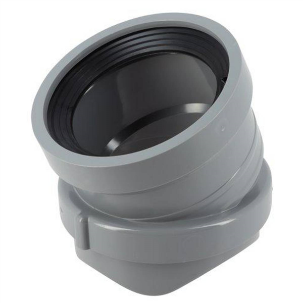 MANCHON ACOUSTIQUE D.100 A 67'30 A JOINT P/WC