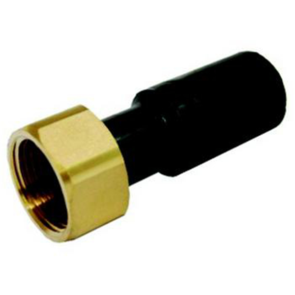 ADAPTATEUR PE-LAITON A ECROU PRISONNIER D25X1