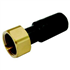 ADAPTATEUR PE-LAITON A ECROU PRISONNIER D25X1