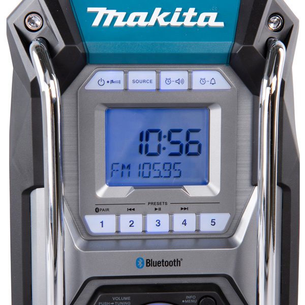 Radio de chantier Makita MR002G avec Bluetooth - 12-40V Li-Ion IP65 USB - sans batterie