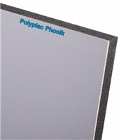 Doublage isolant acoustique - Polyplac Phonik G BA13+60 MM - R = 1,90 m².K/W - 2,60 M x 1,20 M
