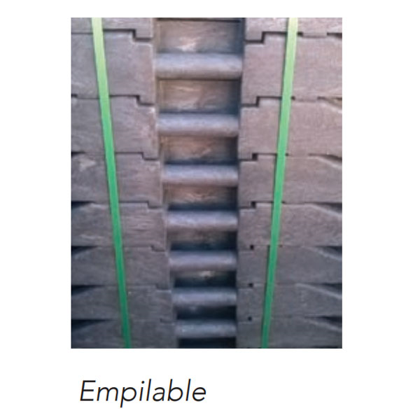 Socle de lestage pour panneaux de signalisation temporaire - Plastostable - 28 kg