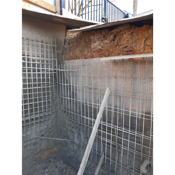 ALVEODRAIN F: VPP / PROTECTION & DRAINAGE MUR ENTERRE/RL DE 55M2/50X1.1M. LE M2
