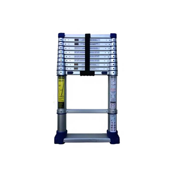 Échelle télescopique ultra compacte - X-Tenso 2 Tubesca - Hauteur dépliée 2,90 m - Hauteur de travail 3,80 m - Aluminium