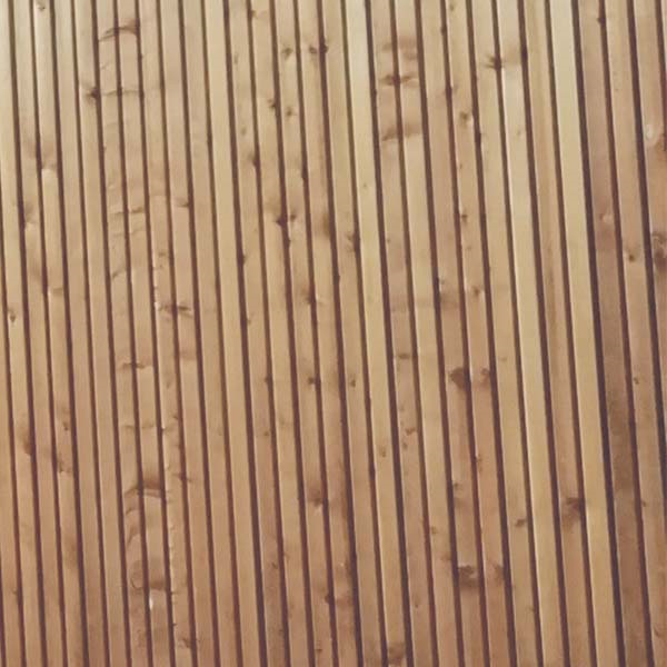 Lame de bardage en bois Laplo - Douglas traité classe 3 marron - 125 MM x 26,00 MM - 4,00 M