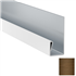 Profil de terminaison MetalTrim pour bardage VL Hardie Plank - alu Marron noisette - longueur 3,00 M