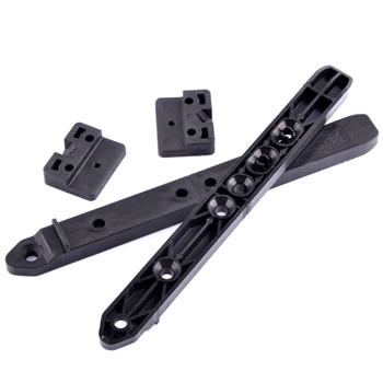 Fixation invisible FIXEGO Spax pour lames de terrasses ép 19 à 25 mm - Kit pour 4 m² de terrasse