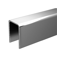 Profil U 25 x 17 acier galvanisé longueur 2 mètres