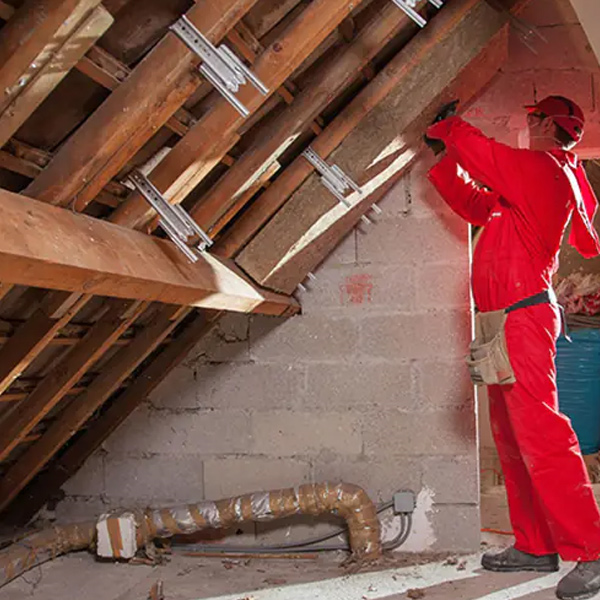 Panneau en laine de roche Rockcomble Évolution - combles aménagés entre chevrons - R = 6,05 m².K/W - 1,35 M x 0,50 M - ép.200 MM