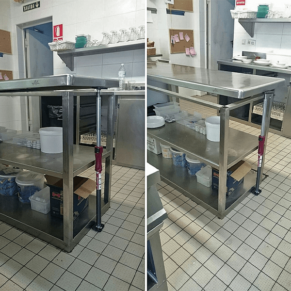 Etai extensible Piher de 155 à 290 cm charge maximale 300 kg