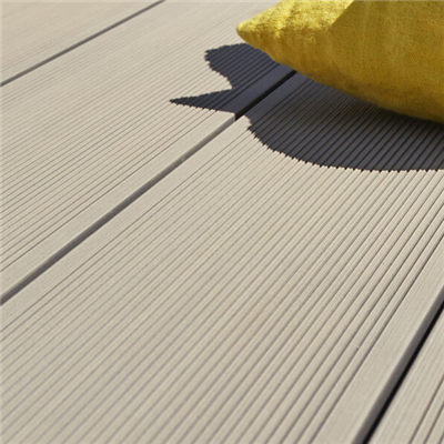 Lame de terrasse en composite Gris galet - Twinson Essential XL - 20,00 MM x 180 MM - longueur 4,00 M