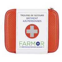 Trousse de premiers secours Farmor spécial bâtiment - 4 à 6 personnes