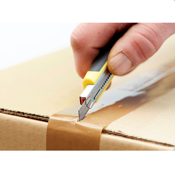 Lame de cutter de 9 mm avec système casse-lame Stanley 0-11-300 - 12 segments - longueur 85 mm - étui de 10