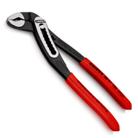 Pince multiprises Alligator Knipex - Cliquet 9 positions - Longueur 180 mm - Poignées gainées