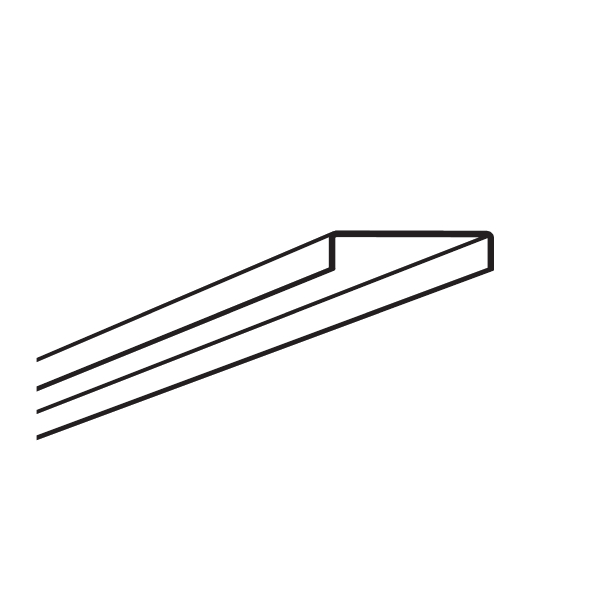 Réhausseur Connect WP en acier galvanisé - Longueur 2,40 m - Ecophon