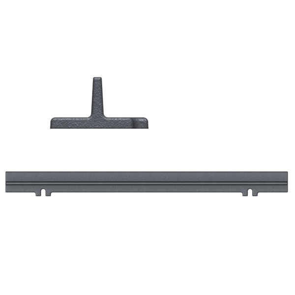 Longeron fonte pour grille de caniveau C250 et D400 - 748 x 55 mm