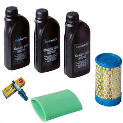 Kit d'entretien RKS2 pour moteur Kohler CH395/CH440 comprenant huile, bougie et filtre à air