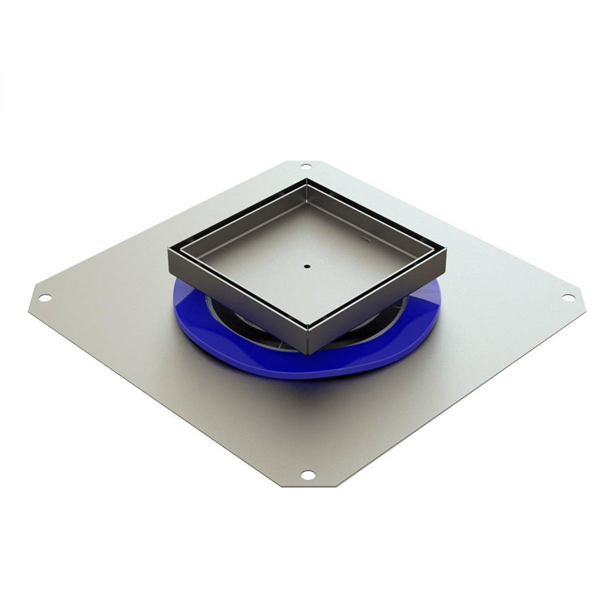 SIPHON 150X150 TELESCOPIQUE SORTIE VERT 50 MM A GARNIR 1550RBDG